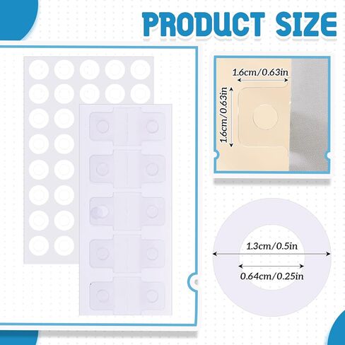 700 PCS ملصقات محول ورقة الموثق وملصقات تعزيز الثقب لا تتغير صفحة مثقوبة إلى إدراج ملء التعزيز وتعزيزات ثقب الورق in Saudi Arabia