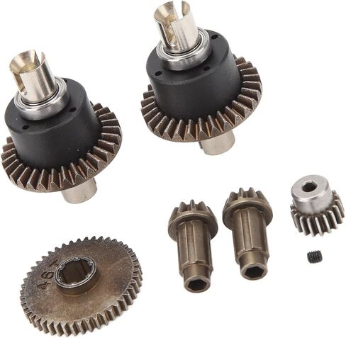 RC Car Motor Gear Kit, Differential Drive Assembly Single Gear Spindle Gear SCY 16101 16102 16103 16201pro 1/16 RC Cars in Saudi Arabia