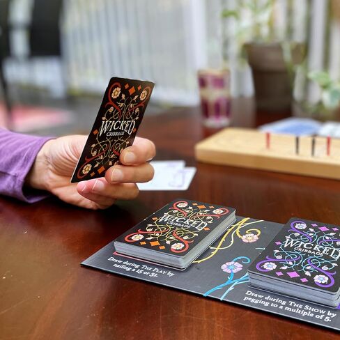 Wicked Cribbage | A Playful Twist On A Classic Game | 30-45 Minute Playtime | Ages 8+ | Quick, Easy to Learn in Saudi Arabia