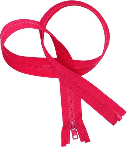 ykk 26 "فيلون سحاب ~ ykk #5 سستة رياضية بلاستيكية مقولبة ~ فصل - 817 Hot Pink (1 Zipper/Pack) in Saudi Arabia