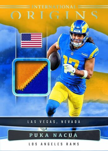 2025 Panini Origins Football Hobby Trading Card Box (1 Rookie Jersey Autograph في صندوق) in Saudi Arabia