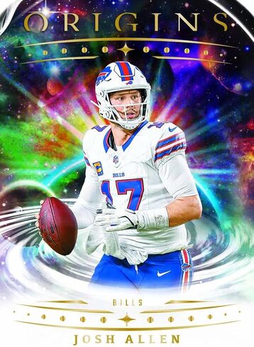 2025 Panini Origins Football Hobby Trading Card Box (1 Rookie Jersey Autograph في صندوق) in Saudi Arabia