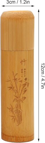 Pet Urn 5pcs Sturdy Wood Scattering Cremation Small Urns Set, Mini Spreading Cremation Tube Urn for Adult Male Female Pet Dog Cat Ashes, 4.7x1.2x1.2in Pet Cremation Ashes Container in Saudi Arabia