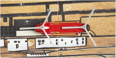 مربعات Matchbox قابلة للتجميع القابلة للتجميع في سماء السماء المعدنية المستوحاة من طائرة هليكوبتر دوار تشينوك تراوح شينوك-HLJ21 ~ ثقيلة رفع مزدوج المحرك الأحمر ~ يشمل playmat in Saudi Arabia