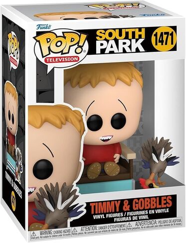 Funko POP! & Buddy: South Park - Timmy Burch & Gobbles - Collectable Vinyl Figure - Gift Idea - Official Merchandise - for Kids & Adults - Cartoons Fans - Model Figure for Collectors and Display in Saudi Arabia