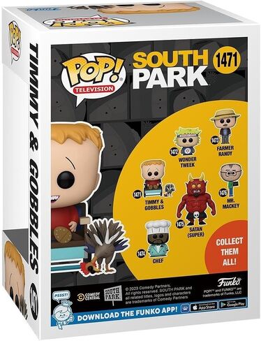 Funko POP! & Buddy: South Park - Timmy Burch & Gobbles - Collectable Vinyl Figure - Gift Idea - Official Merchandise - for Kids & Adults - Cartoons Fans - Model Figure for Collectors and Display in Saudi Arabia