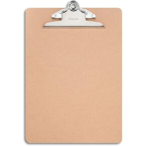 Staples Hardboard Clipboards, Letter Size, Natural Brown, 3/Pack (44291) in Saudi Arabia
