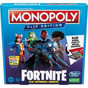 Hasbro Gaming Monopoly Flip Edition: Game Fortnite Board Faner in Saudi Arabia