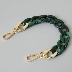 حقيبة مقبض سلسلة راتنجات أكريليك حقيبة يد محفظة الكتف استبدال 28 سم in Kuwait