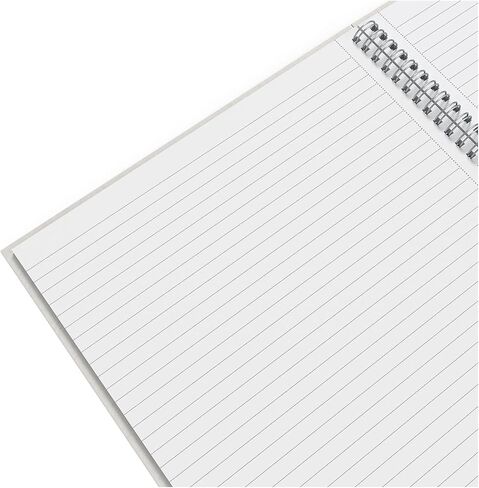 Staples TRU RED Large Hard Cover Ruled Notebook, Gray/Blue, 3/Pack (TR55737VS) in Saudi Arabia