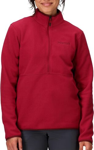 MARMOT Women's Rocklin 1/2 Zip Fleece Pullover Jacket, Purple Fig/Hazy Purple, X-Large in Saudi Arabia