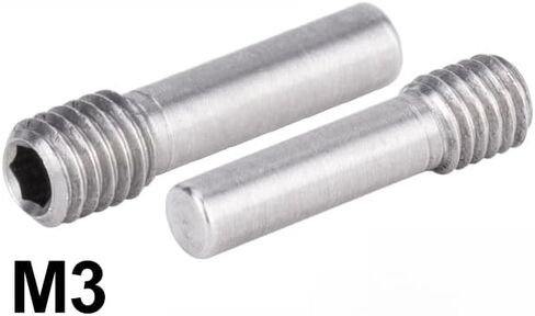 20Pack Hard Steel M3x12MM Driveshafts Screw Pins Compatible with Axial SCX10 90046 Traxxas TRX-4 D90 Tamiya CC01 1/10 RC Crawler Car in Saudi Arabia