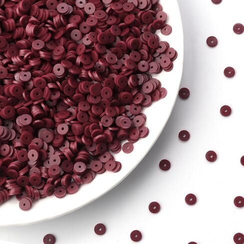 1000pcs هايشي حبات البوليمر الطين للخرز لمجوهرات صنع الأساور قلادة 6 مم in Kuwait