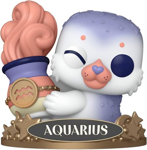 فونكو بوب! Zodiac: Aquarius Finy Finy Figure - فكرة الهدية - البضائع الرسمية - ألعاب لعشاق الأطفال والبالغين - نموذج نموذج لهواة الجمع والعرض in Saudi Arabia