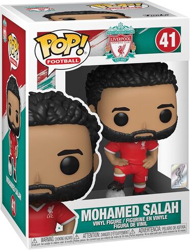 Funko Pop Football: ليفربول - محمد صلاح ، متعدد الألوان in Saudi Arabia