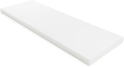 GoTo Foam 3" Height x 15" Width x 36" Length 44ILD (Firm) Upholstery Cushion Made in USA in Saudi Arabia