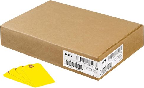 أفيري علامات الشحن غير المستقرة ، 11.5 pt. الأسهم ، 4-3/4 "× 2-3/8" ، 1000 علامات تعليق صفراء (12325) in Saudi Arabia