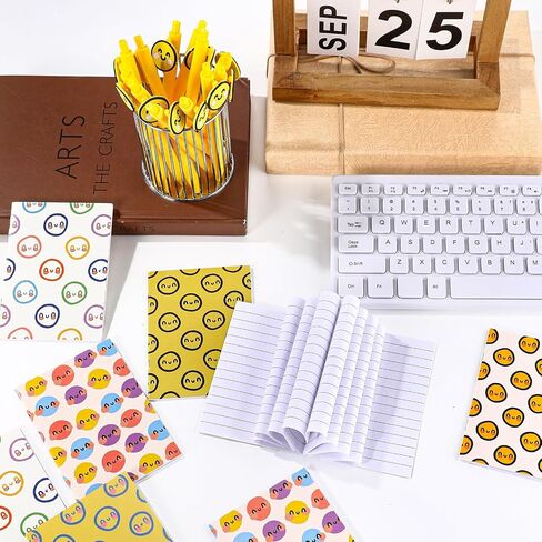 24 PCS MINI Notebooks Smile Smile Face Facor in Saudi Arabia