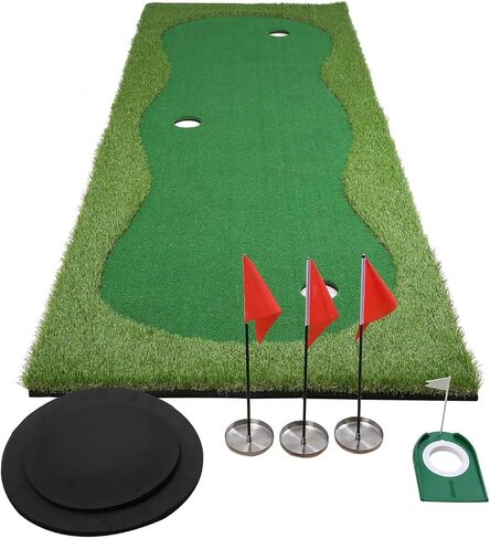 Golf Putting Green, Practice Putting Green Mat, Large Professional Golfing Training Mat for Indoor Outdoor… in Saudi Arabia