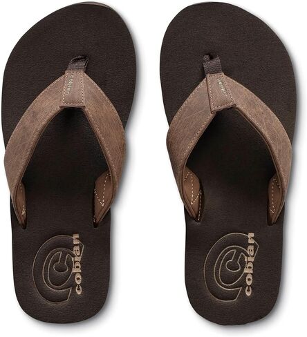 Cobian Men's Sandal Floater 2 Flip Flop, Cement, 12 in Kuwait