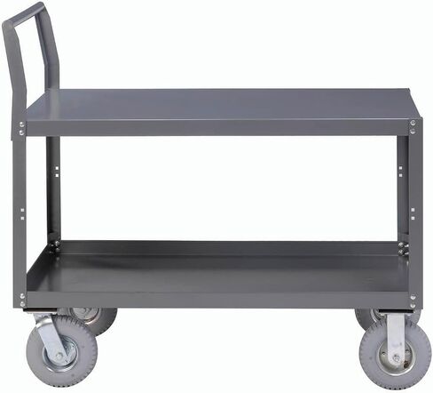Global Industrial Two على الرف العربة الثقيلة للخدمة الثقيلة ، 1200 رطل. السعة ، 48 "L x 30" W × 31 "H in Saudi Arabia