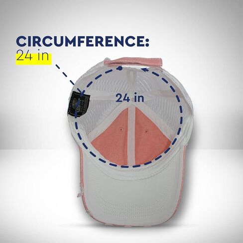 قبعة ذيل حصان للسيدات مخصصة لخريطة ولاية مينيسوتا Mn قطن مطرز in Kuwait