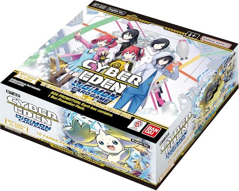 بانداي | لعبة بطاقة Digimon: مجموعة الداعم - Cyber ​​Eden (BT -22) | عرض بطاقة التداول معززة | الأعمار 6+ | 2 لاعبين | 20-30 دقيقة وقت اللعب in Saudi Arabia