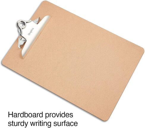 Staples Hardboard Clipboards ، حجم الرسالة ، البني الطبيعي ، 3/حزمة (44291) in Saudi Arabia
