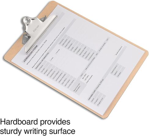 Staples Hardboard Clipboards ، حجم الرسالة ، البني الطبيعي ، 3/حزمة (44291) in Saudi Arabia