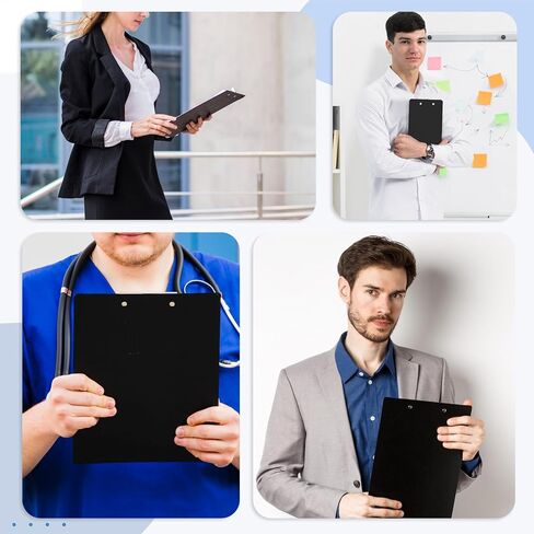 Giantree 20 Pack Small Clipboards 6 x 9 Inch, A5 Memo Mini Clipboards with Pen Holder, Plastic Check Presenters for School Office Restaurant Cafe Hotel Cafe Shopping List in Saudi Arabia