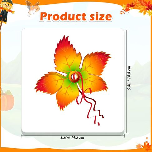 Howaf 16pcs Maple Leaves Stencils أوراق السقوط قوالب الرسم لسعادة السقوط y'all Party Paint Decor in Saudi Arabia