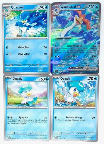 Quaquaval ex 052/193- Paldea Evolved - Double Rare - Pokemon Evolution Card Set in Saudi Arabia