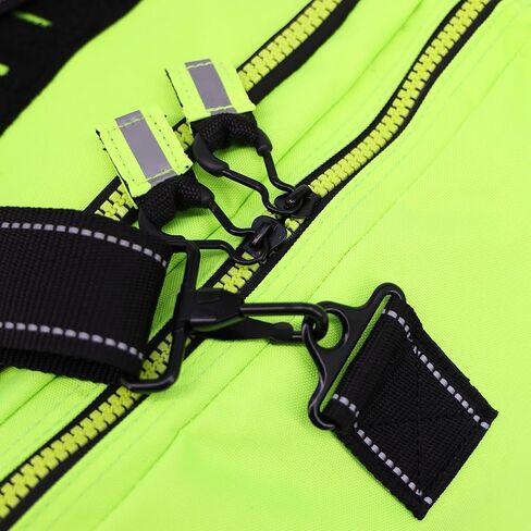 حقيبة معدات Lightning X Fireman Fireman المعاد تصميمها حديثًا مع حجرة للخوذة وفتحات شبكية وصليب مالطي للمستجيب الأول in Kuwait