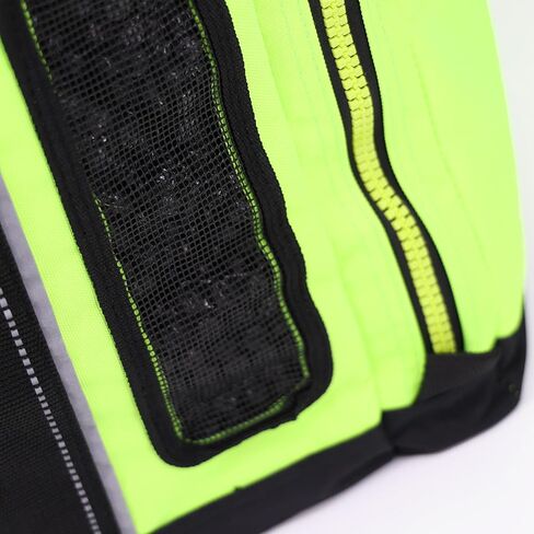 حقيبة معدات Lightning X Fireman Fireman المعاد تصميمها حديثًا مع حجرة للخوذة وفتحات شبكية وصليب مالطي للمستجيب الأول in Kuwait