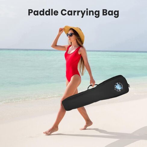 SereneLife Stand Up Paddle-Board Adjustable Paddle - Adjustable Water Paddle Oar for SLSUPB105 Free-Flow Inflatable SUP Stand Up Water Paddle-Board - in Kuwait