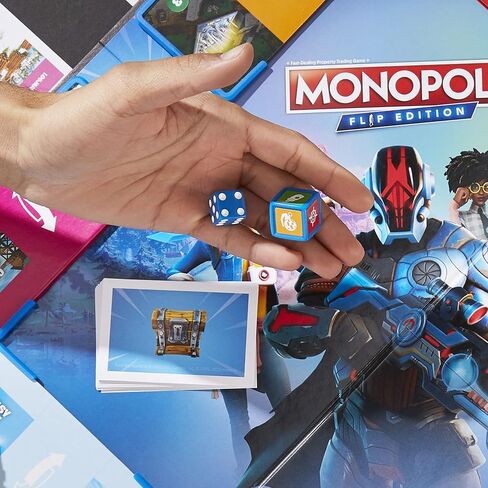 Hasbro Gaming Monopoly Flip Edition: Game Fortnite Board Faner in Saudi Arabia