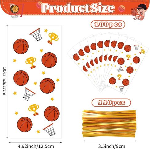 حقائب LHOCM Softball Goodie ، أكياس معالجة البيسبول ، 50 حقيبة Goodie Pack للبيسبول ، وجبة خفيفة من Cellophane Gift Hage Sport Gold Balls لعبة البيسبول. in Kuwait