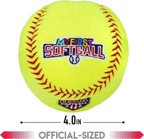 فرانكلين سبورت MyFirst Soft Plush Sports Balls - كرة سلة ألعاب أفخم محشوة ، بيسبول + كرة قدم للأطفال - NBA ، MLB + NFL كرات رياضية ناعمة - ألعاب أطفال ممتعة + ديكورات الغرفة in Kuwait