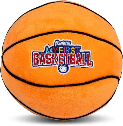 فرانكلين سبورت MyFirst Soft Plush Sports Balls - كرة سلة ألعاب أفخم محشوة ، بيسبول + كرة قدم للأطفال - NBA ، MLB + NFL كرات رياضية ناعمة - ألعاب أطفال ممتعة + ديكورات الغرفة in Kuwait