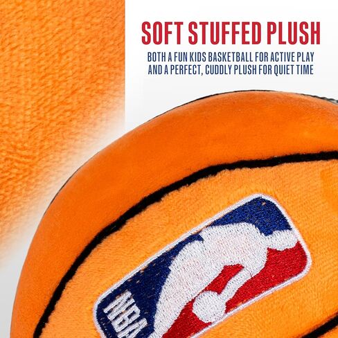 فرانكلين سبورت MyFirst Soft Plush Sports Balls - كرة سلة ألعاب أفخم محشوة ، بيسبول + كرة قدم للأطفال - NBA ، MLB + NFL كرات رياضية ناعمة - ألعاب أطفال ممتعة + ديكورات الغرفة in Kuwait