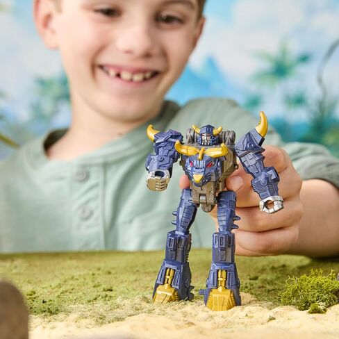 Transformers Cyberworld Megatron Cyber ​​Changers 4 بوصة الشكل ، تغيير سريع إلى وضع الثور ، ألعاب الروبوت للبنين والبنات 6 وما فوق in Saudi Arabia