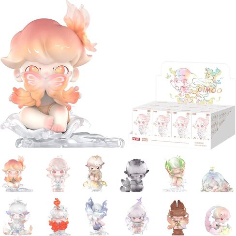Pop Mart Dimoo Shapes in Nature Series Terms Blind Box Forms ، Tlans Design Action Toelds Toybliable Toys Decorations Home Home ، Homeids Homing for Girls and Boys ، صندوق واحد in Saudi Arabia