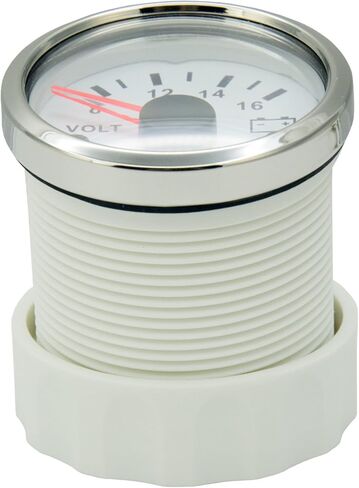 مقياس الفولتميتر KUS، CPVR-BS، نطاق 8-16 فولت، 12 فولت، 2 بوصة (52 مم)، إضاءة خلفية LED in Kuwait