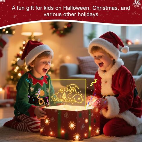 LED Note Board with 6 Colors, 11.8 X 7.9 4 Light Modes & Touch Control, Light Up Acrylic Dry Erase Board with Invisible Stand, 7 Markers, Message Board for Room, Office, Holiday Gift (Plug-in) in Saudi Arabia
