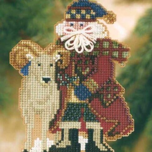 Teton Santa - Rocky Mountain Santas (مجموعة من الخرز) in Saudi Arabia