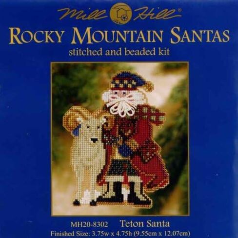 Teton Santa - Rocky Mountain Santas (مجموعة من الخرز) in Saudi Arabia
