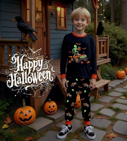 HONGTEYA Kids Clothes for Boys Girls 2 Piece Toddler Clothes Cotton Outfit Size 3-8T in Kuwait