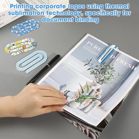 30 Pack Sublimation Blanks Jumbo Paper Clips,4" X 2" Acrylic Large Paper Clips Bulk for DIY Sublimacion,Personalized Paperclips for Home,Office,School Use,Crafts Supplies in Saudi Arabia