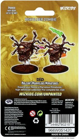Wizkids Dungeons and Dragons Nolzur Miniatures غير المصممة in Saudi Arabia