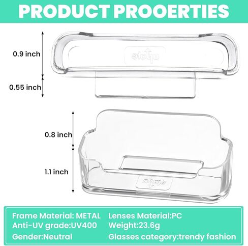 Acrylic Business Card Holder Clear Desktop Business Card Holder Display Desk Stand for Office Exhibition Paper Brochure Supplies(24 Pieces) in Saudi Arabia